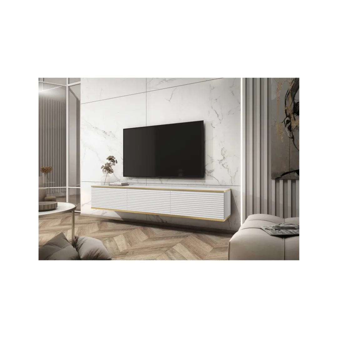 Szafka RTV "ORO" 175 cm z frontami MDF