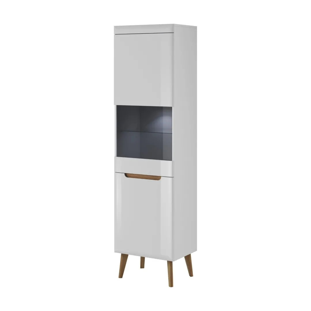 Witryna wysoka do salonu BODO 53 cm